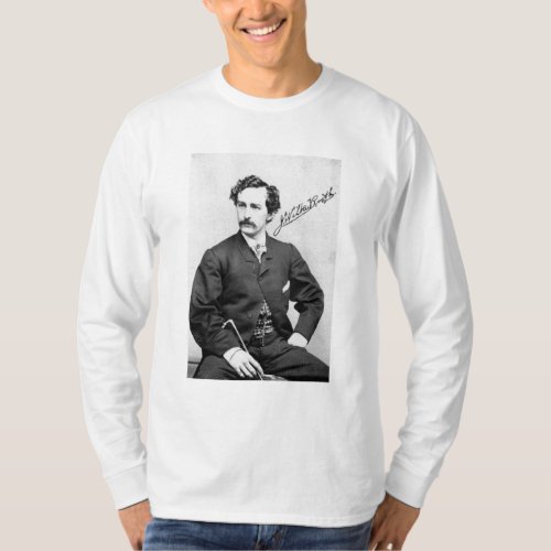 JOHN WILKES BOOTH AND SIGNATURE TEE