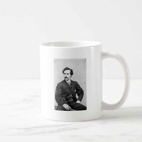 John Wilkes Booth  Assassin of President Lincoln Coffee Mug