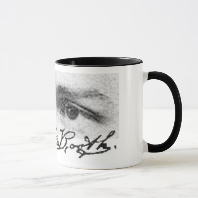 JOHN WILKES BOOTH COFFEE MUG #2 (Right)