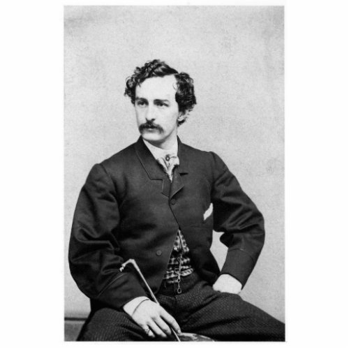 JOHN WILKES BOOTH PHOTO SCULPTURE