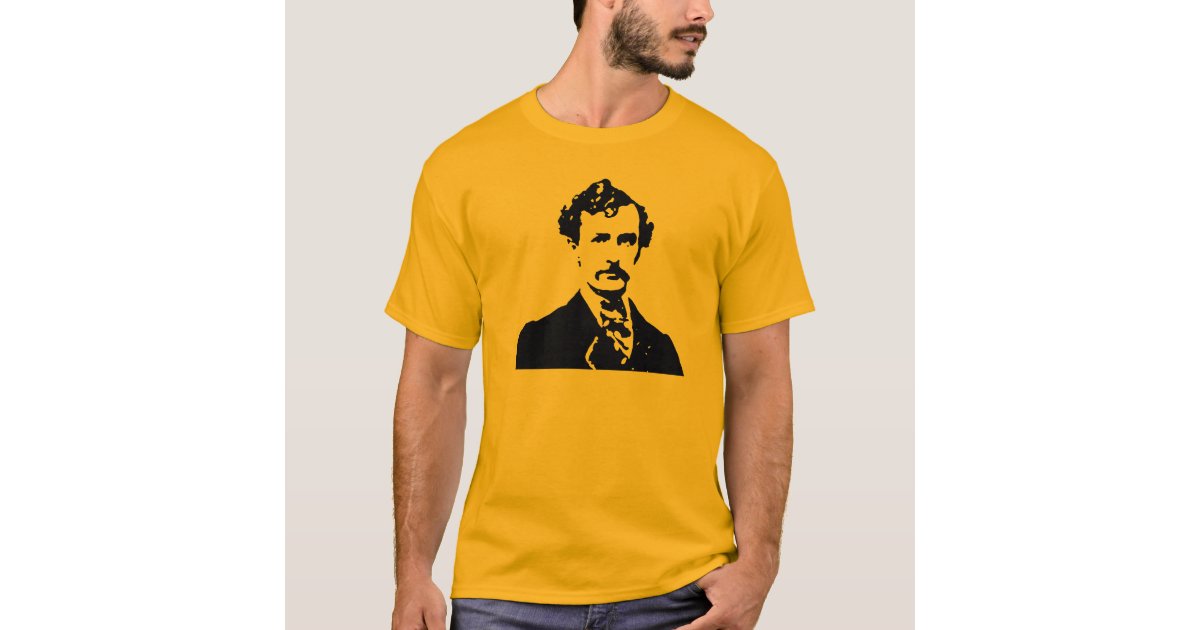 John Wilkes Booth T-Shirt | Zazzle