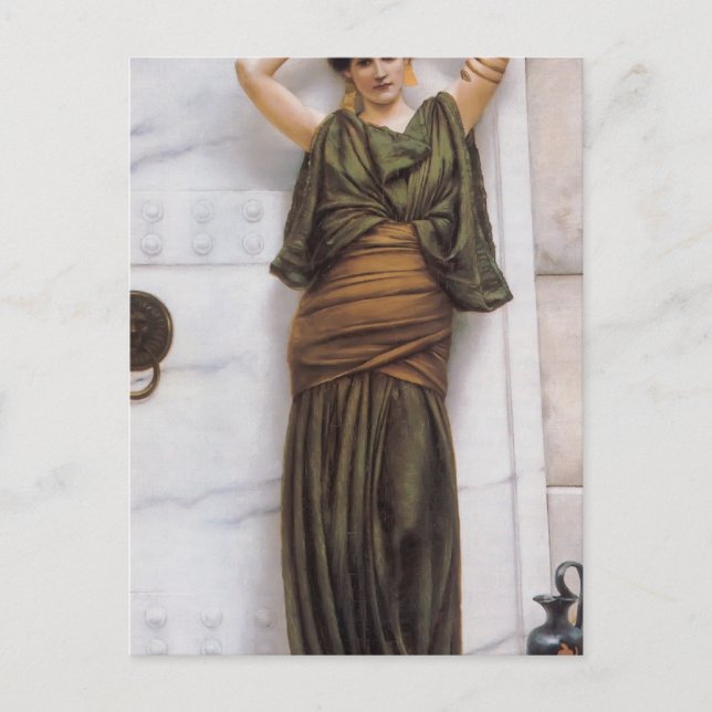 John William Godward- Ianthe Postcard (Front)