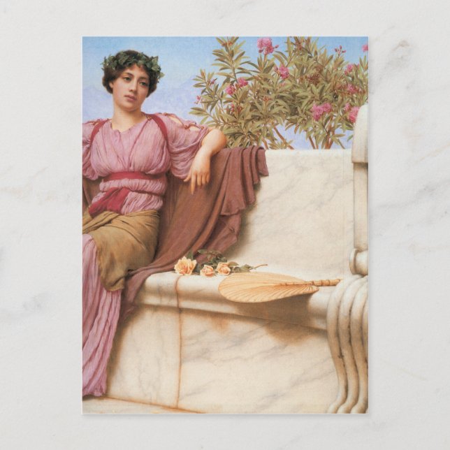 John William Godward - Tranquillity Postcard (Front)