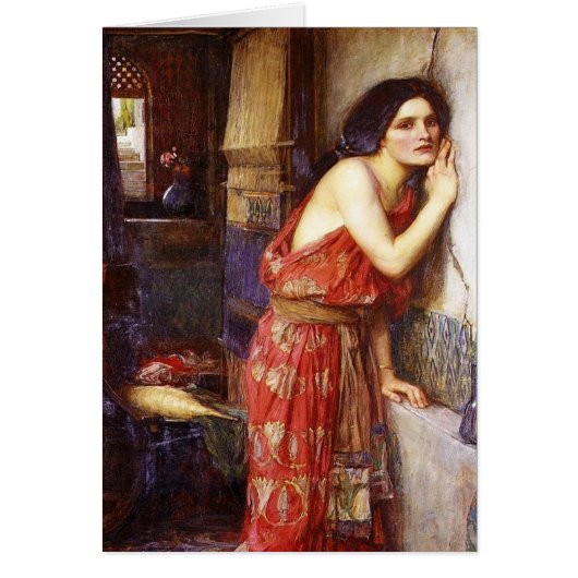John William Waterhouse (1909) 'Thisbe' Cards (Front)