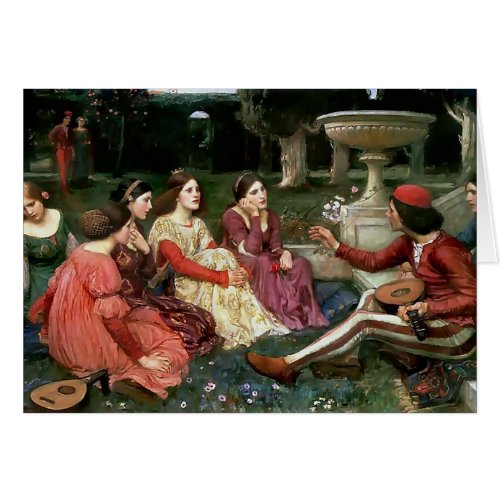 John William Waterhouse_ A Tale from the Decameron