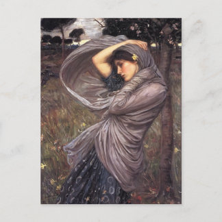 John William Waterhouse- Boreas Postcard