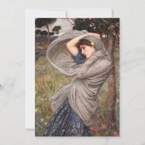 John William Waterhouse _ Boreas Thank You Card