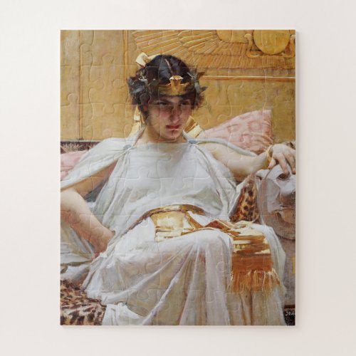 John William Waterhouse _ Cleopatra Jigsaw Puzzle