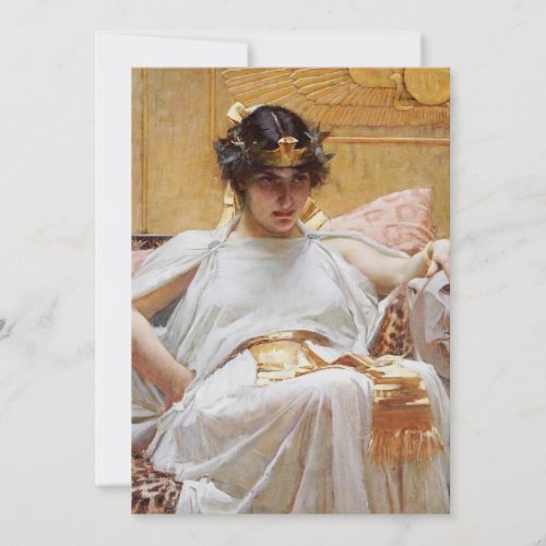 John William Waterhouse _ Cleopatra Thank You Card