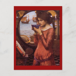 John William Waterhouse - Destiny Postcard