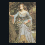 John William Waterhouse Faux Canvas Print<br><div class="desc">OPHELIA 1910 by JOHN WILLIAM WATERHOUSE</div>