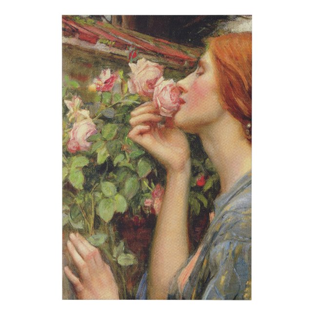 John William Waterhouse Faux Canvas Print (Front)