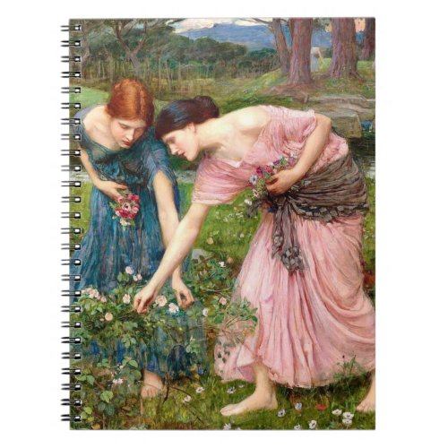 John William Waterhouse Gather Ye Rosebuds Notebook