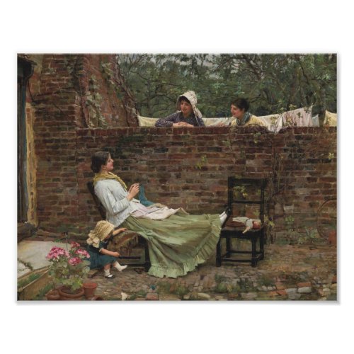 John William Waterhouse _ Good Neighbours Photo Print