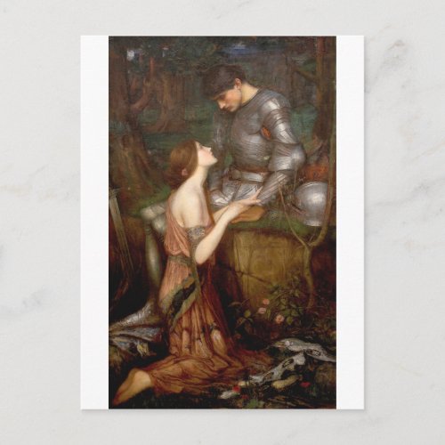 John William Waterhouse _ Lamia Postcard