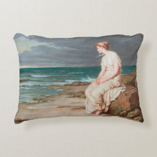 John William Waterhouse - Miranda Accent Pillow