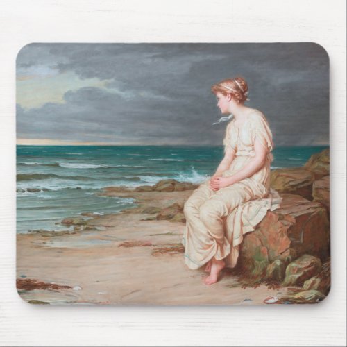 John William Waterhouse Miranda Art Mouse Pad