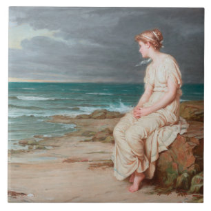 John William Waterhouse - Miranda Ceramic Tile
