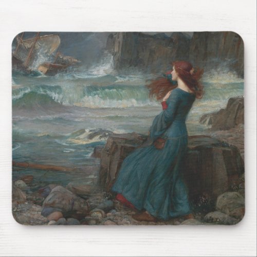 John William Waterhouse _ Miranda _ The Tempest Mouse Pad