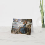 John William Waterhouse - Miranda - The Tempest Thank You Card