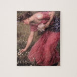 John William Waterhouse - Narcissus - Fine Art Jigsaw Puzzle