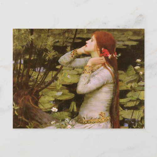 John William Waterhouse Ophelia Postcard