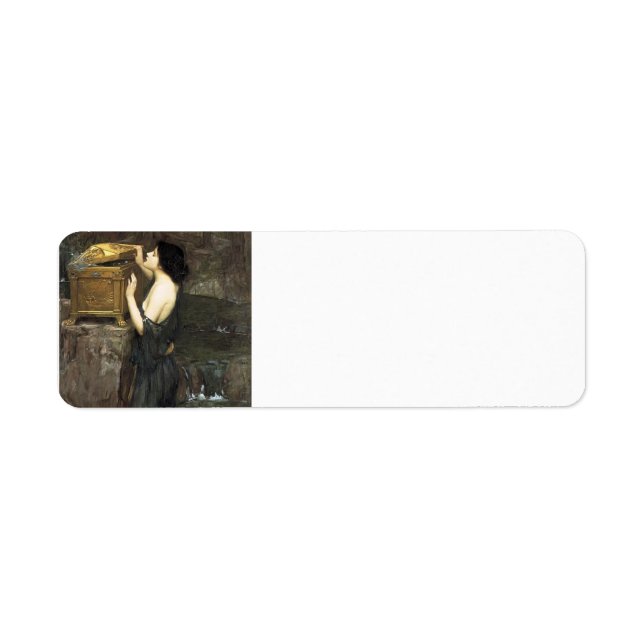 John William Waterhouse- Pandora Label (Front)