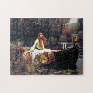 John William Waterhouse The Lady Of Shalott Jigsaw Puzzle