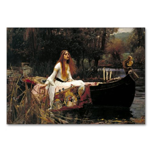 John William Waterhouse The Lady Of Shalott Table Number