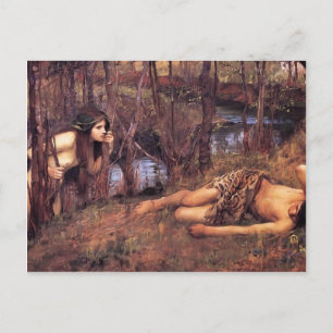 John William Waterhouse- The Naiad Postcard