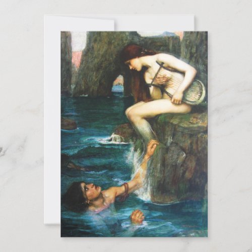 John William Waterhouse The Siren Invitations