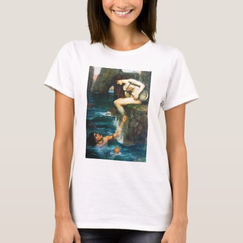 John William Waterhouse The Siren T_Shirt