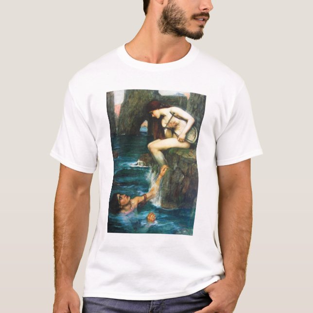 John William Waterhouse The Siren T-shirt (Front)