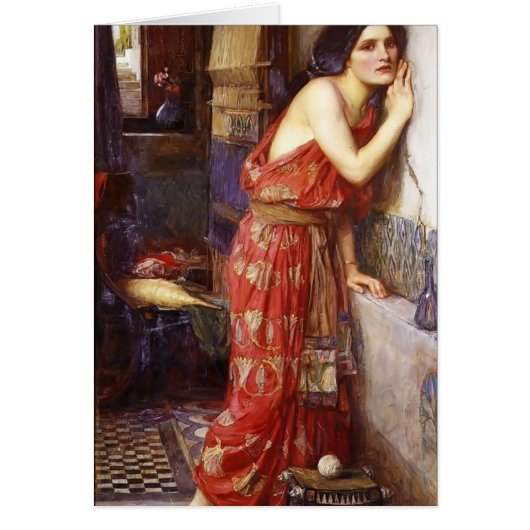 John William Waterhouse: Thisbe Cards (Front)