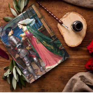 John William Waterhouse Tristan and Isolde Postcard