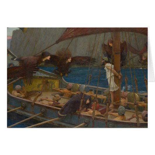 John William Waterhouse - Ulysses and the Sirens (Front Horizontal)