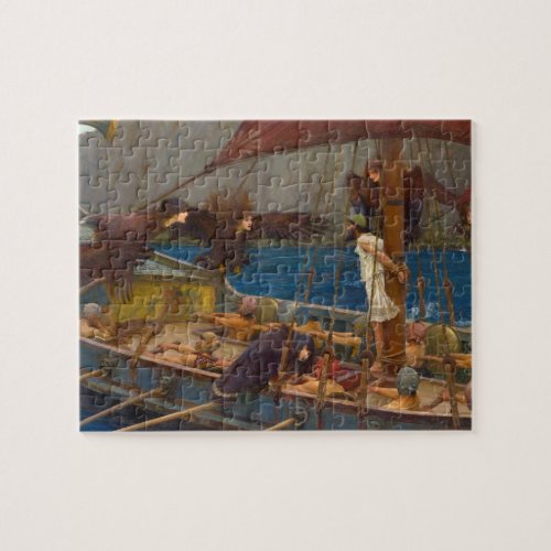 John William Waterhouse _ Ulysses and the Sirens Jigsaw Puzzle