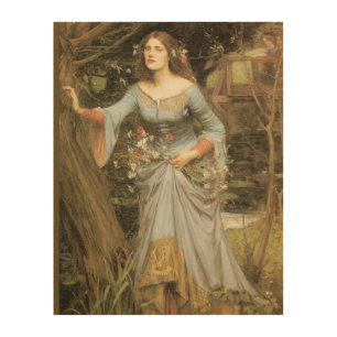 John William Waterhouse Wood Wall Art
