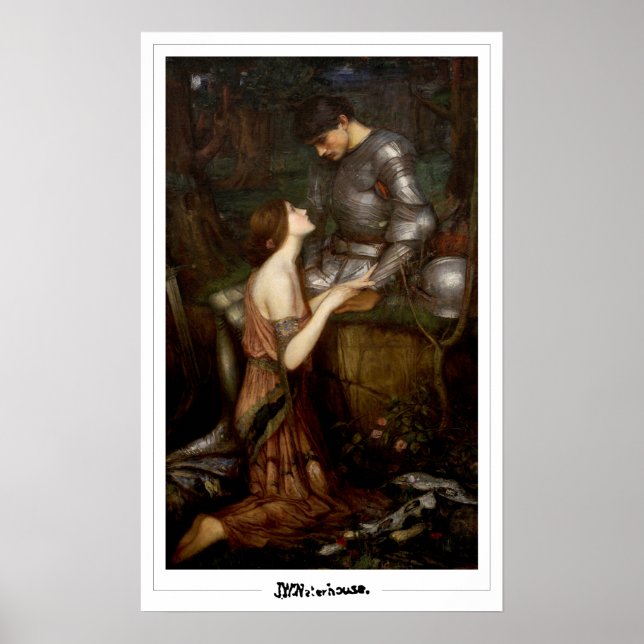 John William Waterhouse Zedign Art Poster #2 (Front)