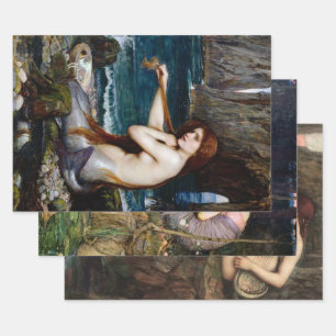 John Williams Waterhouse Pre Raphaelite Wrapping Paper Sheets