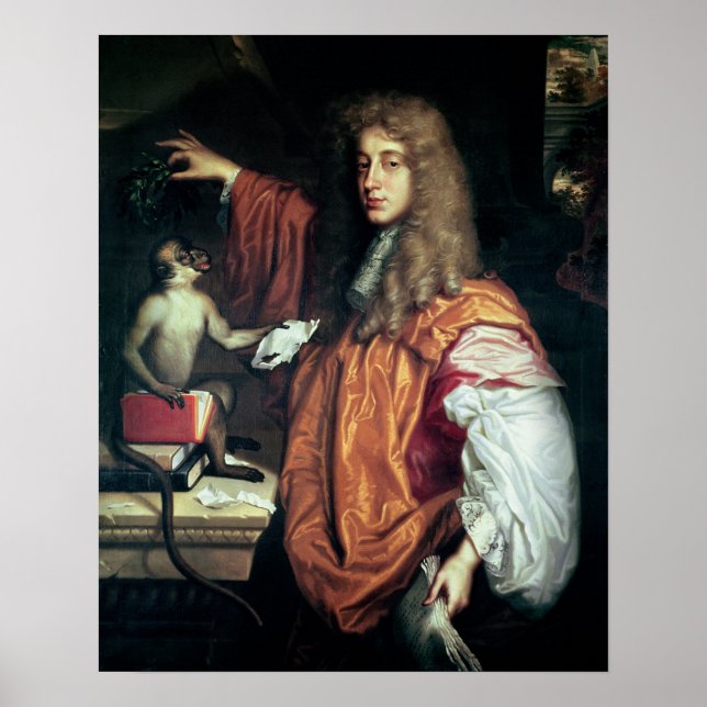 John Wilmot  2nd Earl of Rochester, c.1675 Poster (Front)