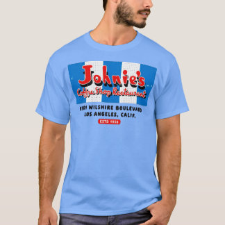 Johnie's Coffee Shop - Los Angeles, CA - Vintage R T-Shirt