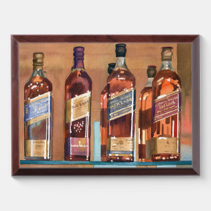 Johnnie Walker Award Plaque