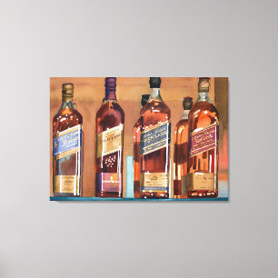 Johnnie Walker Canvas Print