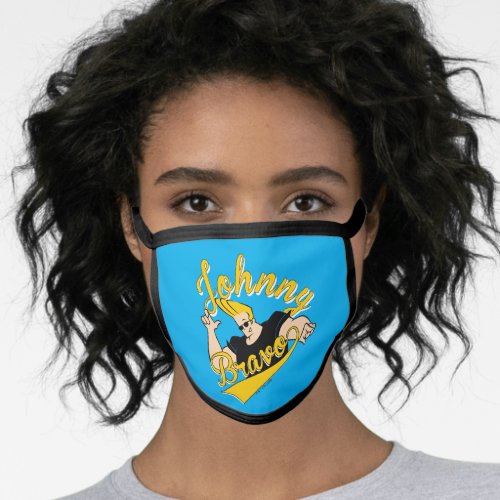 Johnny Bravo Athletic Graphic Face Mask
