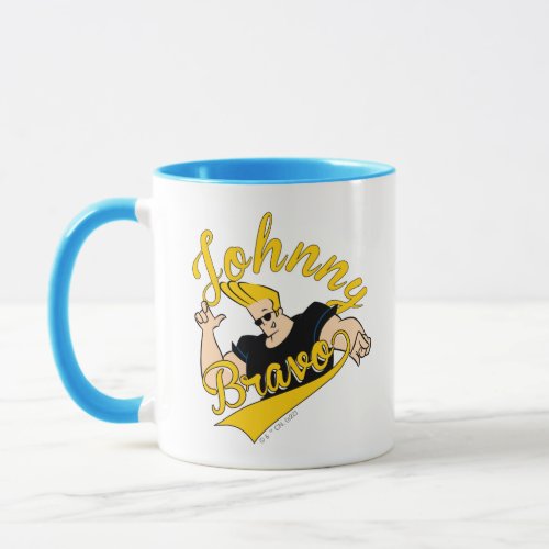 Johnny Bravo Athletic Graphic Mug