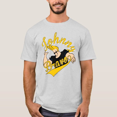 Johnny Bravo Athletic Graphic T_Shirt