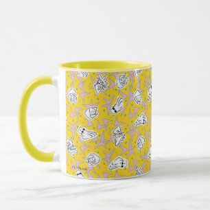 Johnny Bravo Characters Pattern Mug