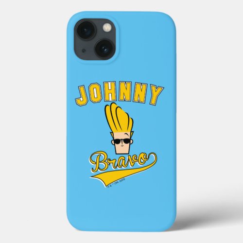 Johnny Bravo Collegiate Graphic iPhone 13 Case