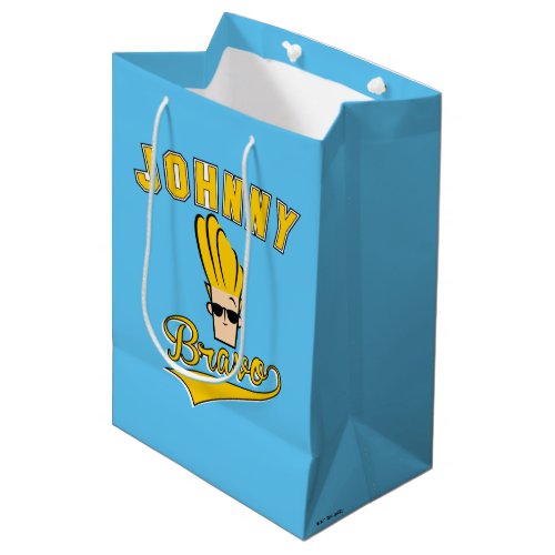 Johnny Bravo Collegiate Graphic Medium Gift Bag